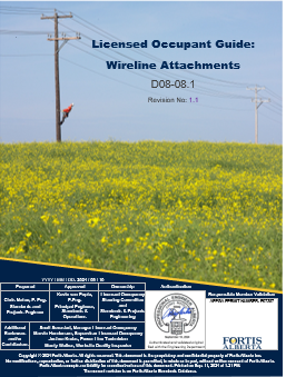 Licensed Occupant Guide: Wireline Attachments D08-08.1