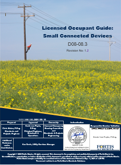 Licensed Occupant Guide: Small Connected Devices D08-08.3