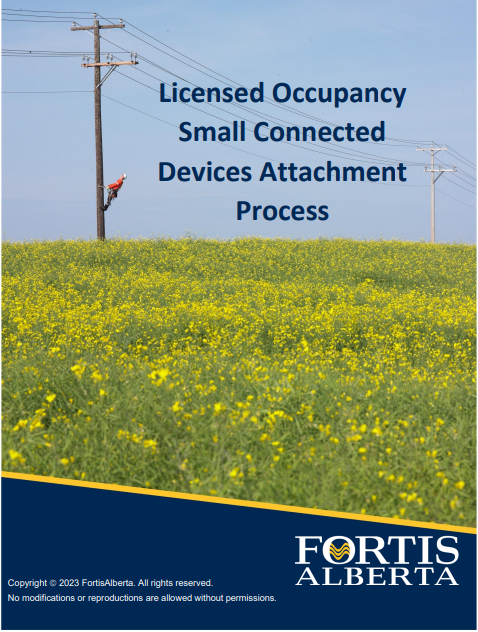 Licensed Occupancy Small Connected Devices Attachment Process