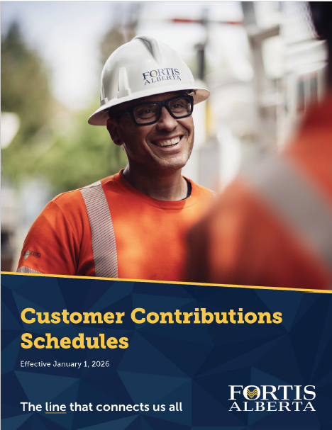 2026 Customer Contribution Schedules