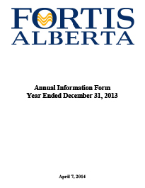 2013 Annual Information Form (AIF)