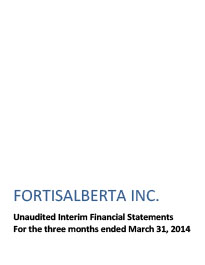 2014 March Financial Statements