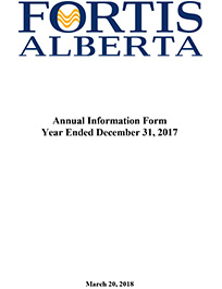 2017 Annual Information Form (AIF)