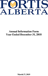 2018 Annual Information Form (AIF)