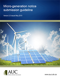 AUC Micro-Generation Notice Submission Guideline
