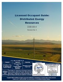 Licensed Occupant Guide: Distributed Energy Resources D08-08.4