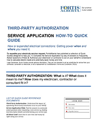 Third Party Authorization Quick Guide